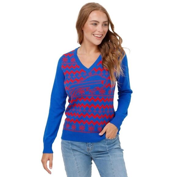 FOCO NFL Buffalo Bills Team Ugly Christmas Sweater - Picture 1 of 4